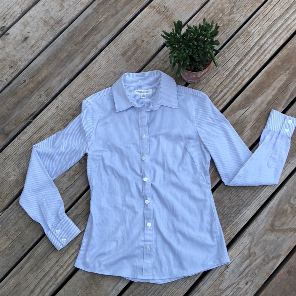 Banana republic non iron fitted shirt